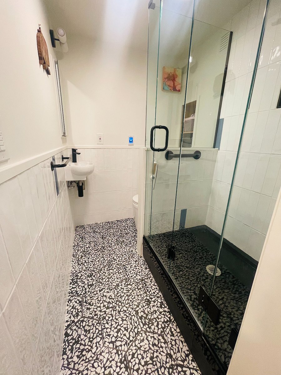 Bathroom with Rainfall Shower