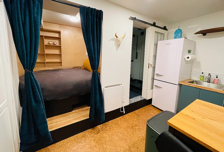 Kitchen with Quiet Bed Nook