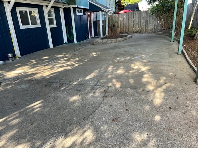 Exclusive covered parking