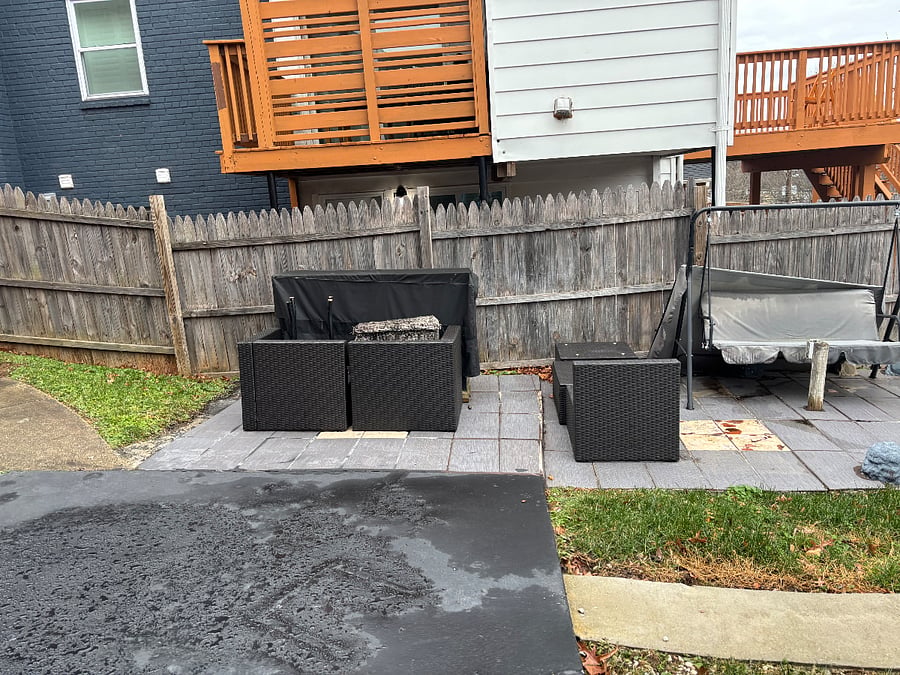 Backyard Grill Area
