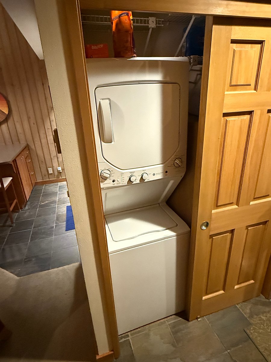 Washer & Dryer in unit.