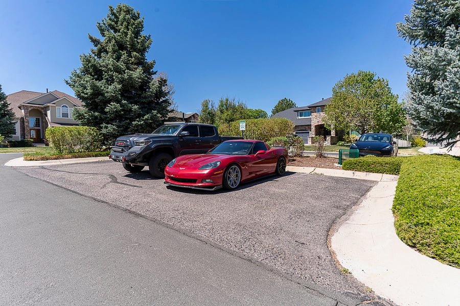 Parking enough for 10 Cars.  There is always a spot for you!