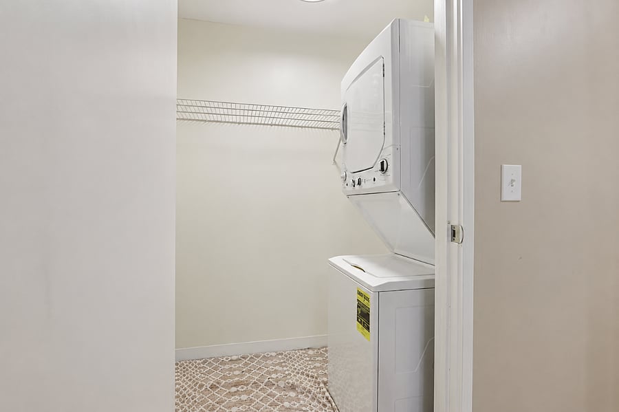In unit washer/dryer