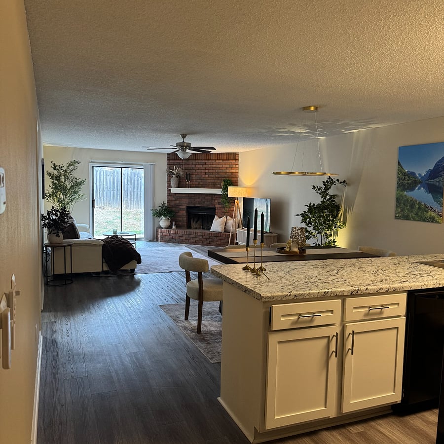 Open living area