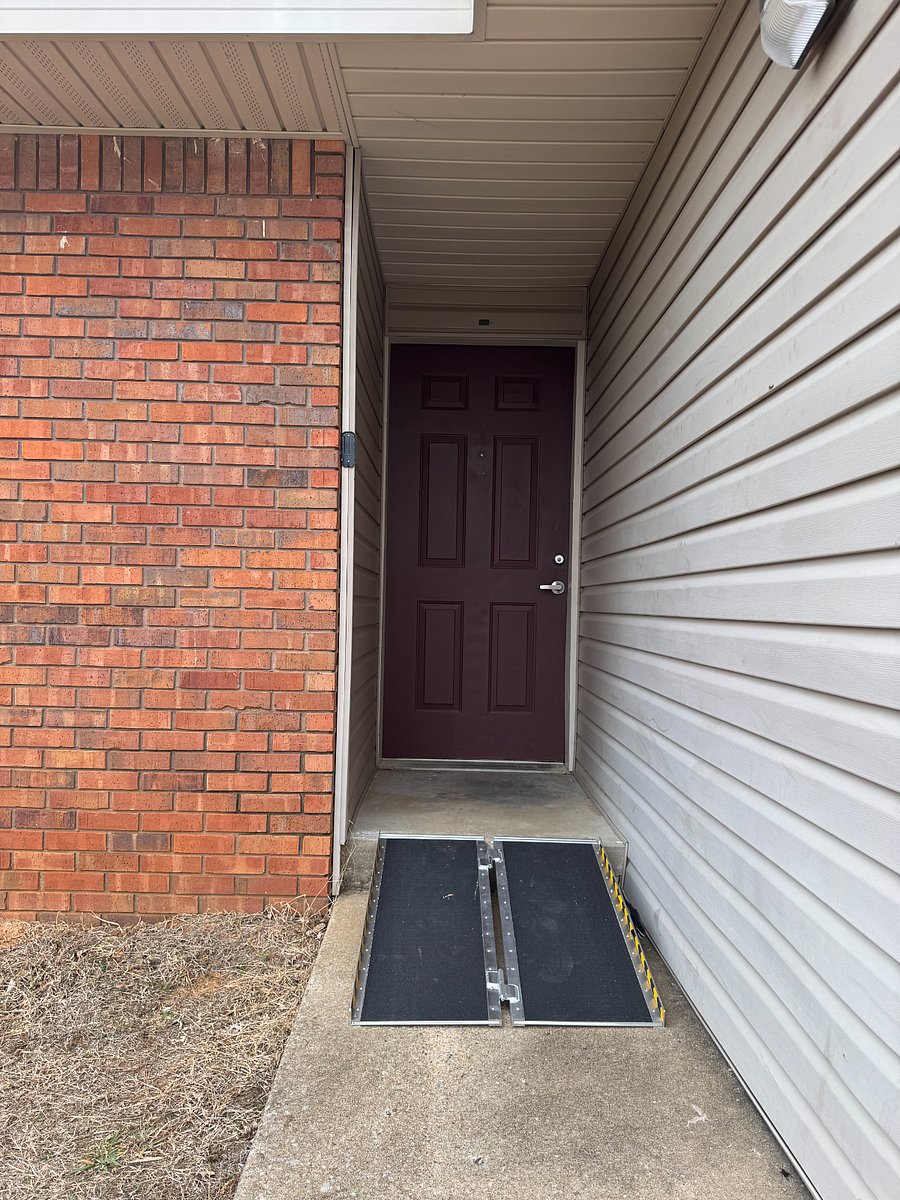 Entrance w/wheelchair ramp if needed
