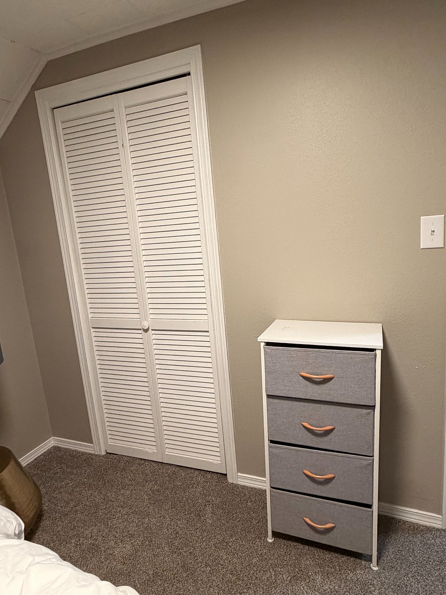Closet & Drawers for guest use