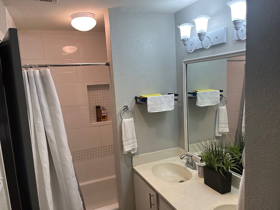 En Suite Bath (Shower/tub view)