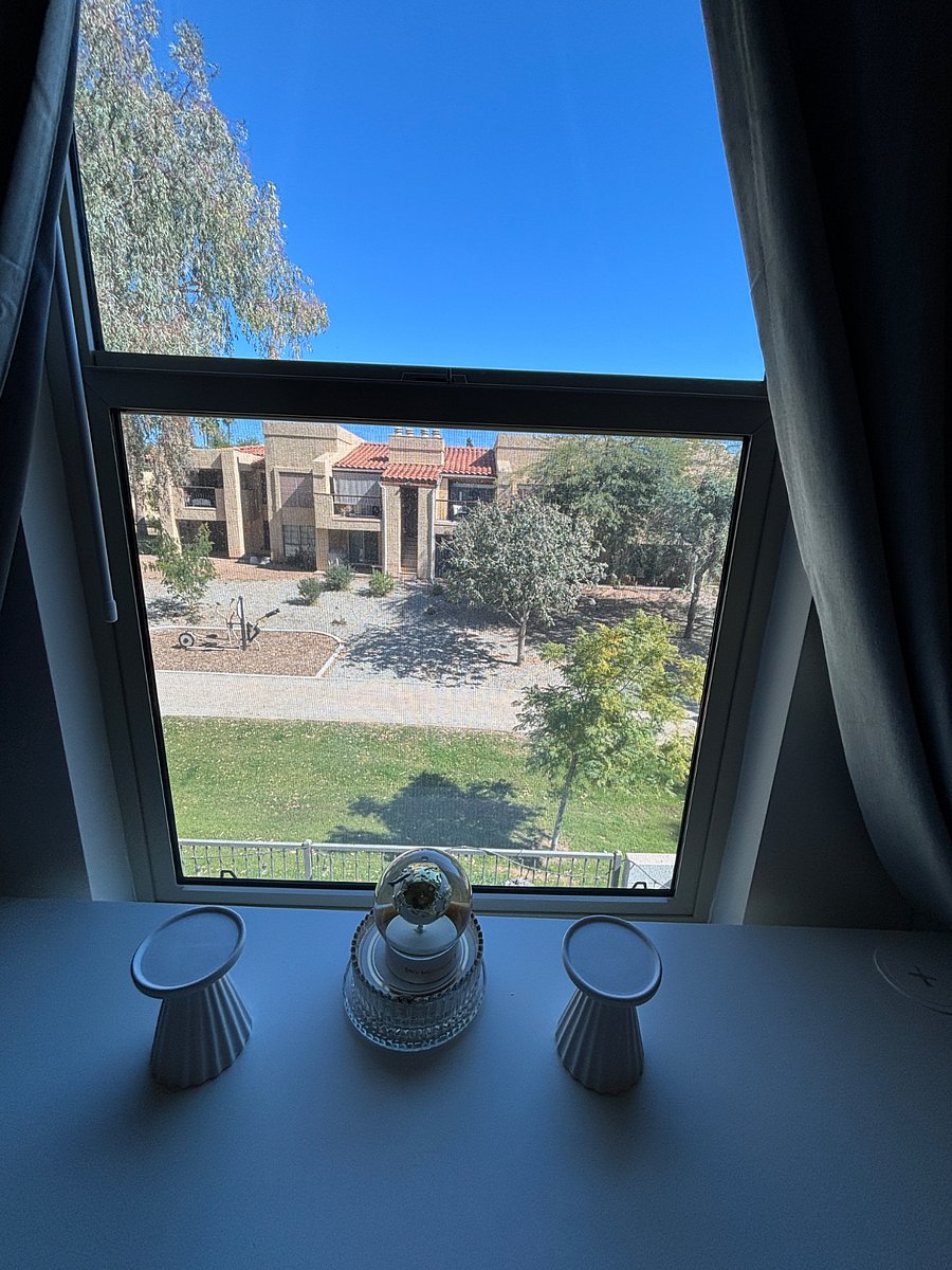 Greenbelt view from guest suite. 