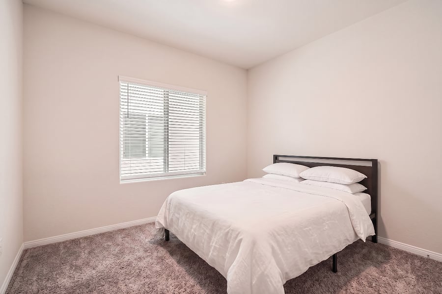 Bedroom 1 - Full size mattress and bed frame