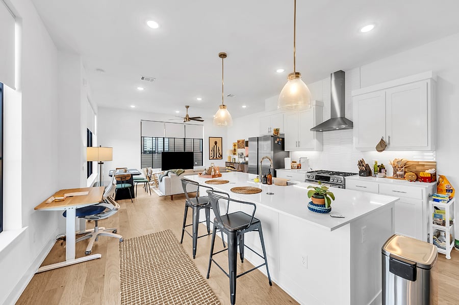 Kitchen and workspace, 2nd floor