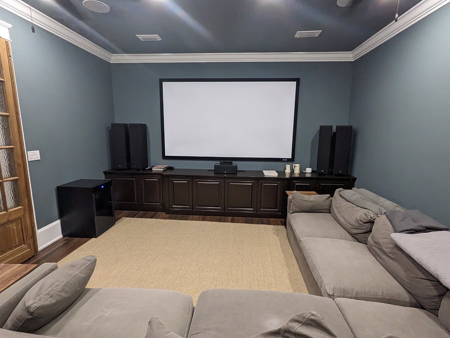 Theater in Main House available