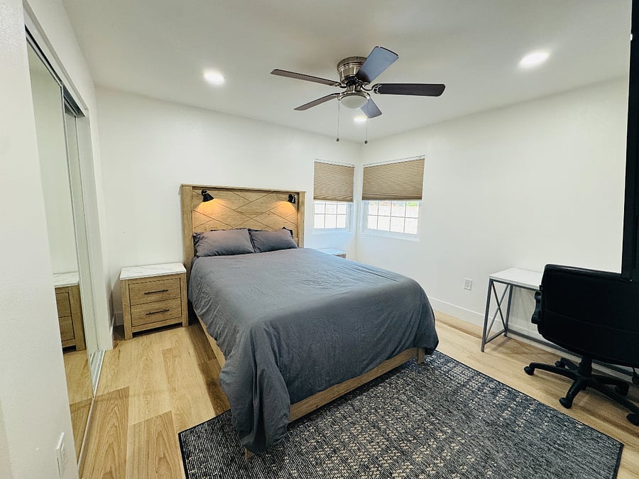 Bedroom 1 - lots of sunlight