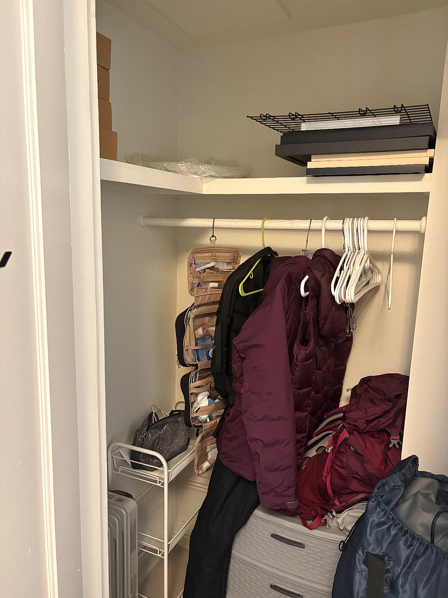 Closet, items will be removed prior to move in