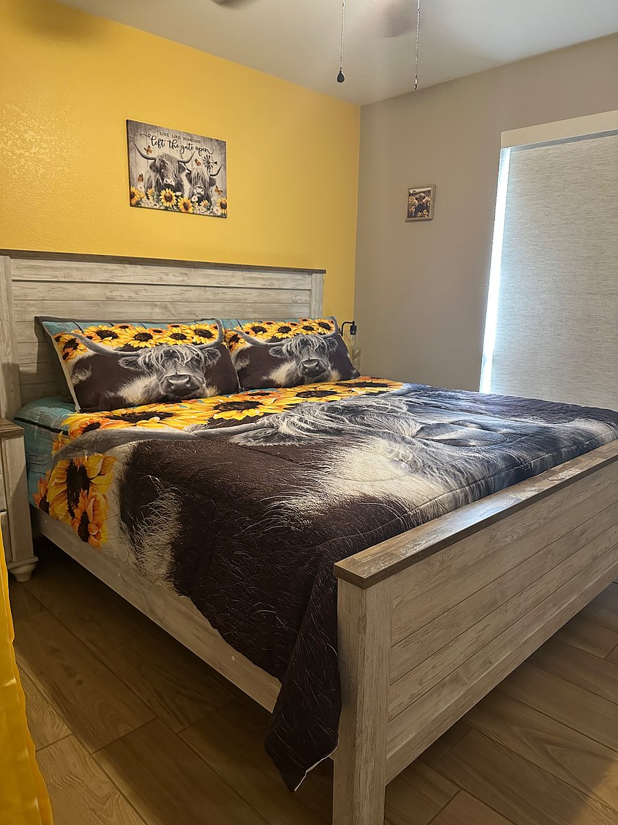 Bed Room w/King Bed & Dresser