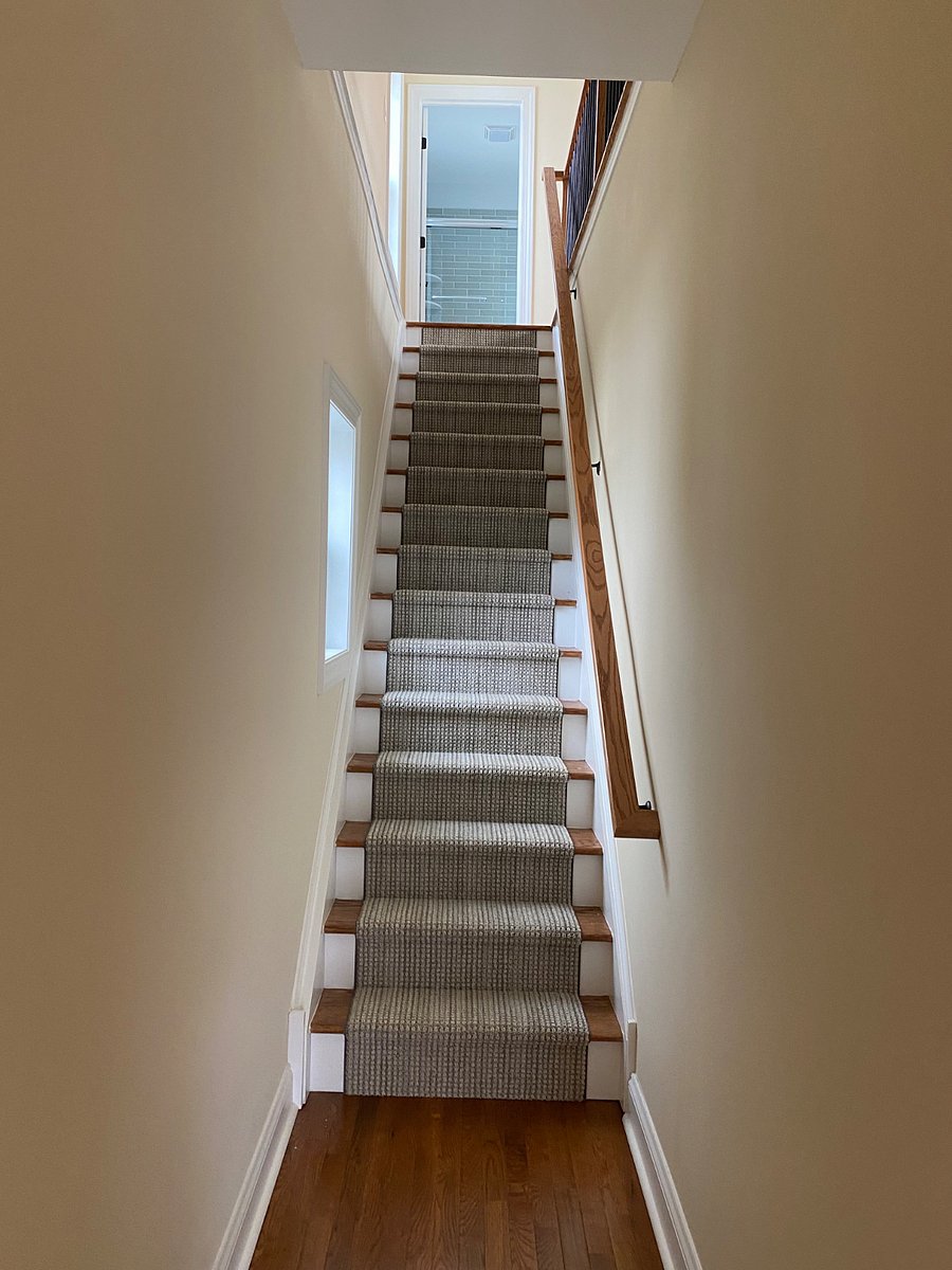 private entrance. Steps to the second floor 