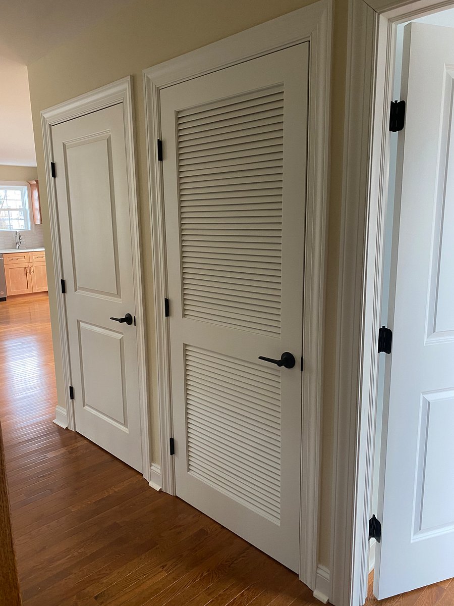 2nd floor hallway closet and washer / dryer closet 