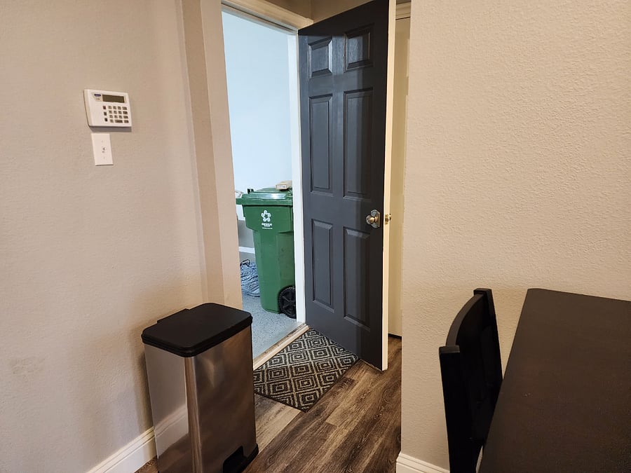 Walk right into the kitchen with your groceries!