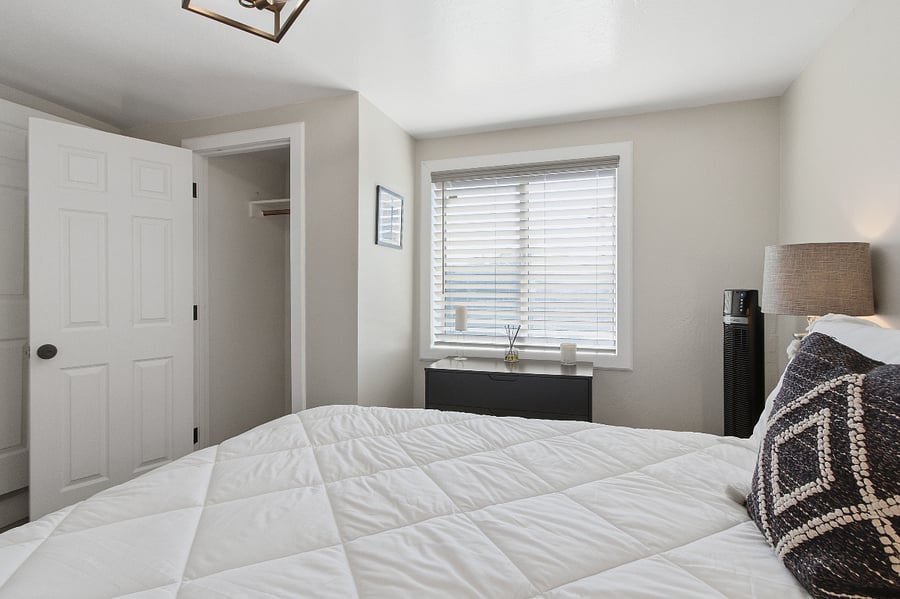 Lots of natural light and closet space.