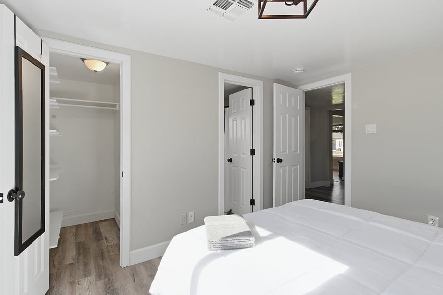 Large closet space.