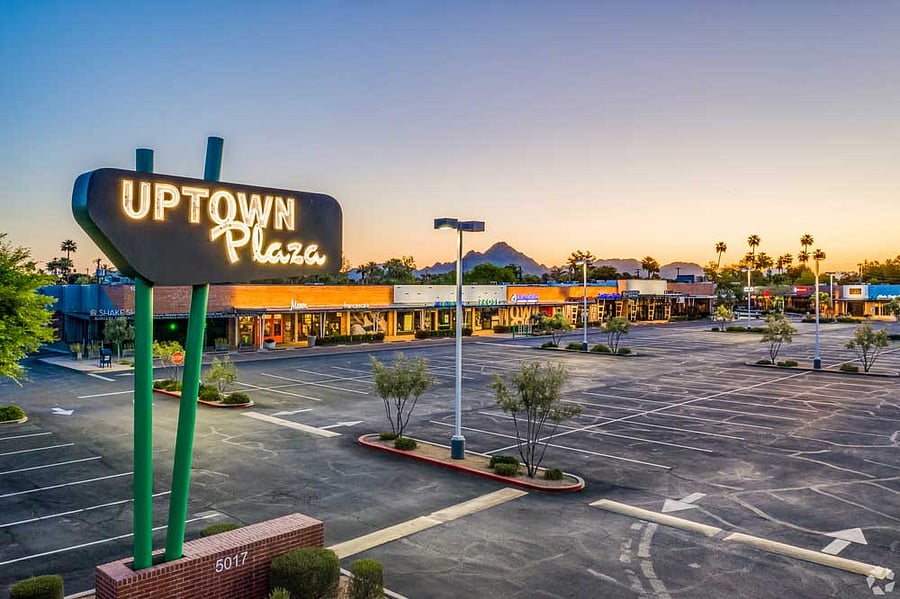 Uptown plaza is less than one mile away and has A.J.'s Fine Foods grocery store, West Elm, Flower Child, Elly's Brunch, Shake Shack, Yoga and more.