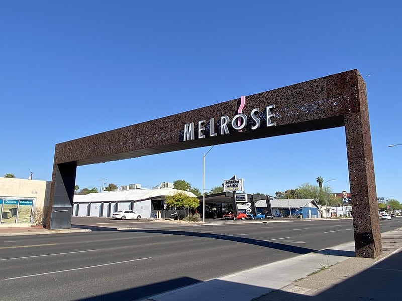 This house is located directly in the Melrose District, which is home to a street fair, music festivals, independent coffee shops, bookstores and restaurants.
