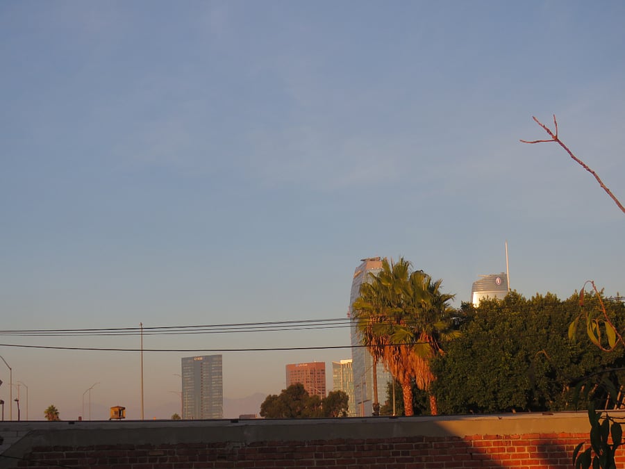 DTLA in the distance (from BR 3)