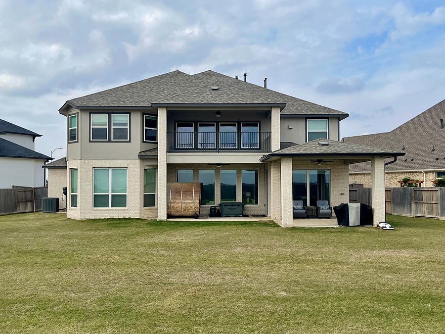 Back of the house