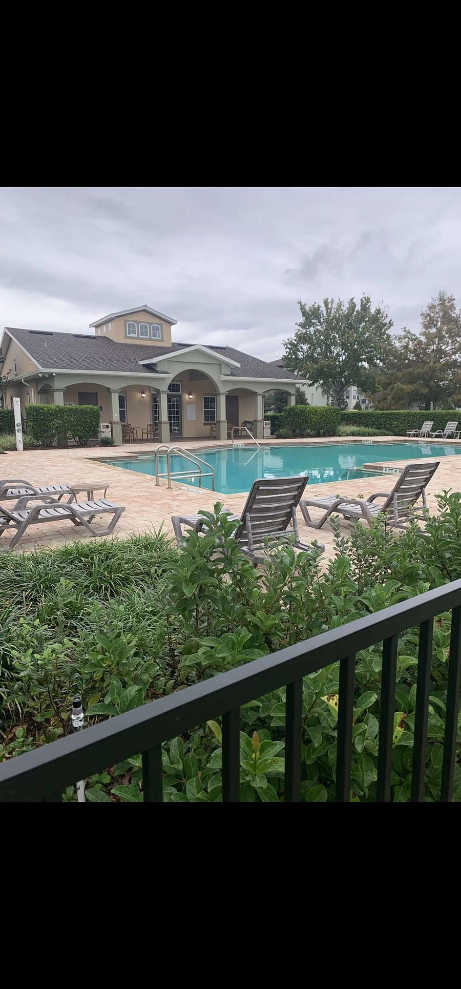 Community pool and clubhouse