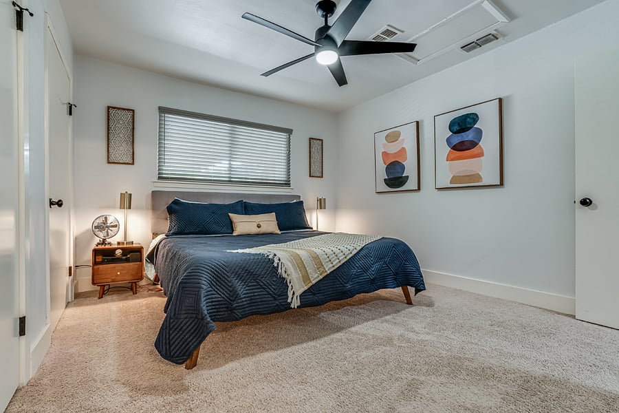 King Bedroom with Attached Bath