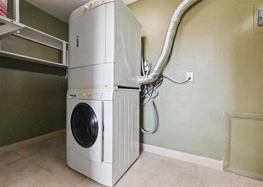 In unit laundry