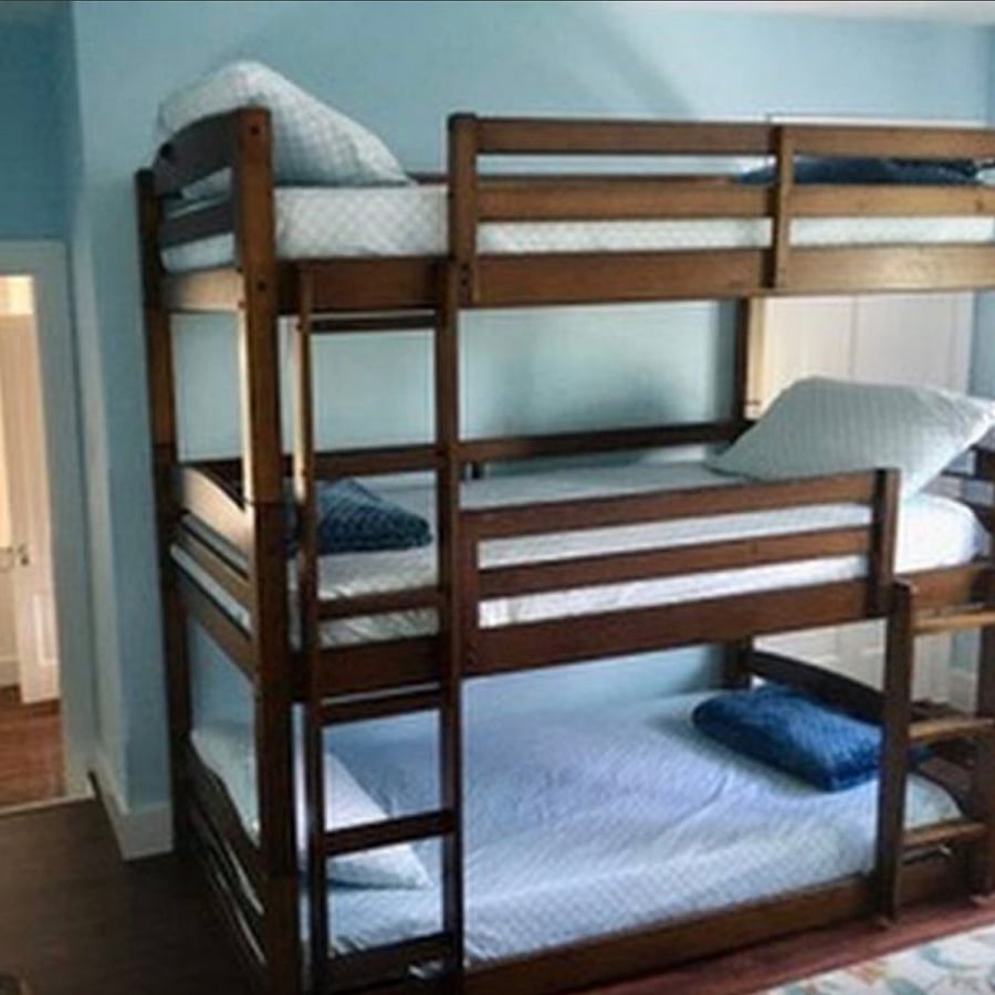 3rd bedroom with 3 bunkbeds