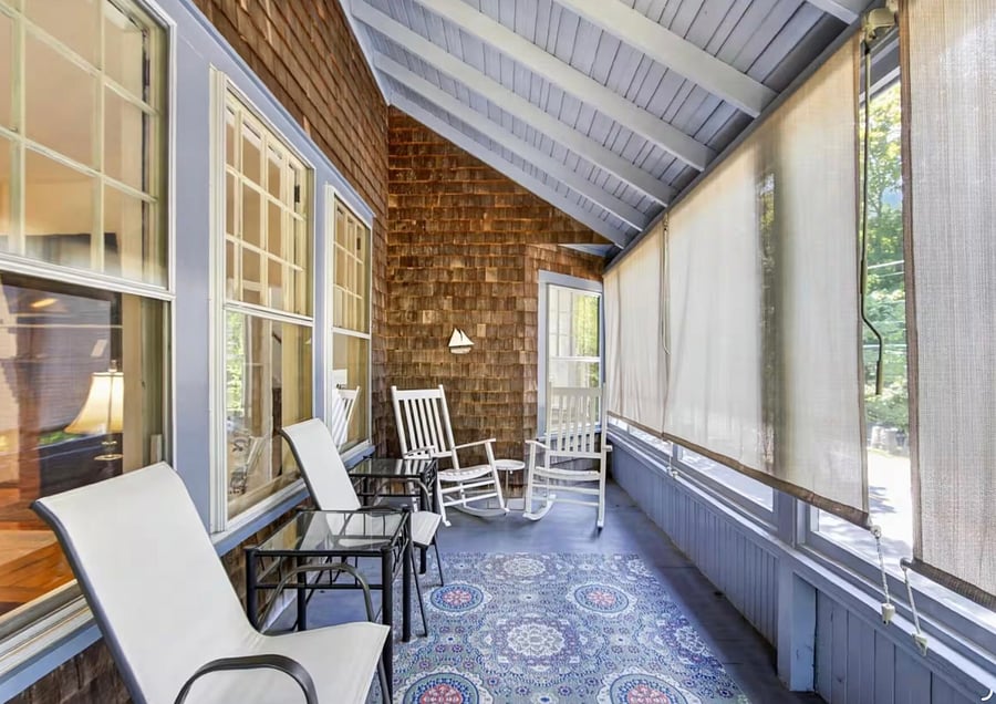 Screened porch