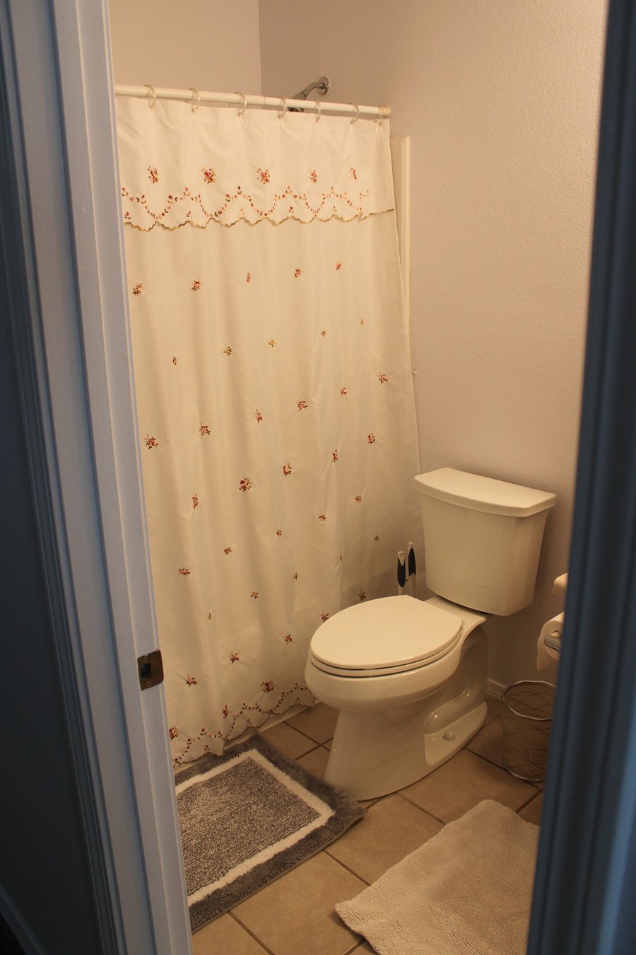 Full bath across hall