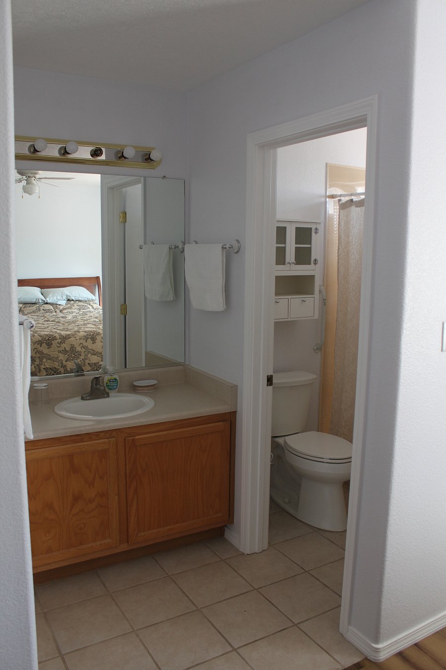 and ensuite bathroom