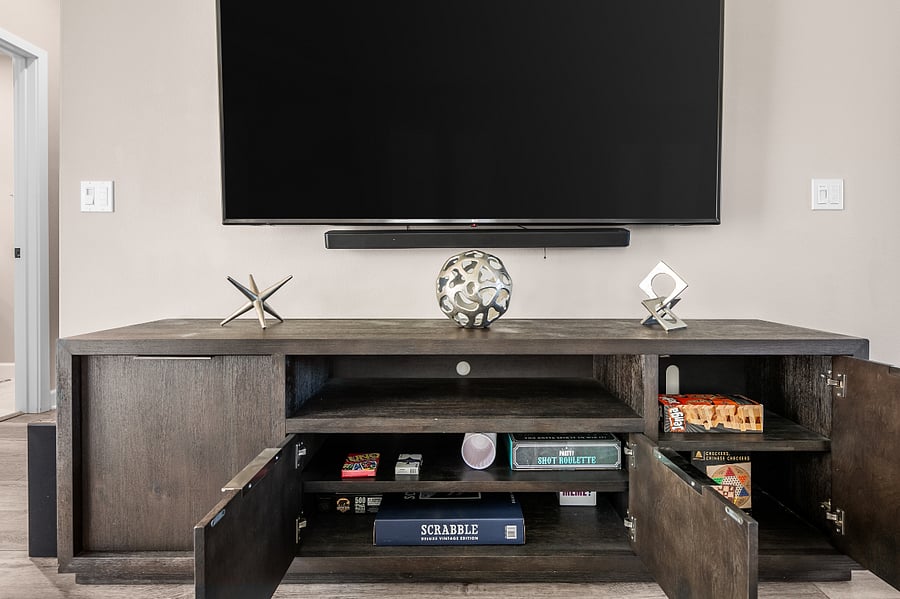 Comfortable living space to unwind after work or exploring