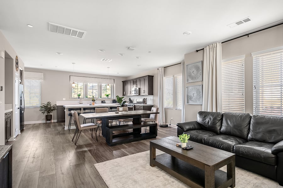 Comfortable living space to unwind after work or exploring