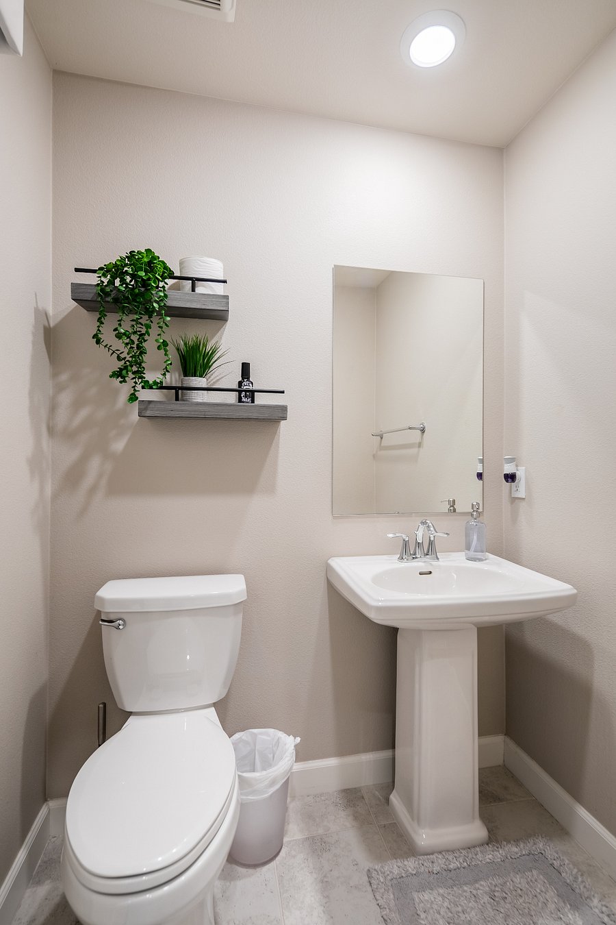 Half bathroom in common area