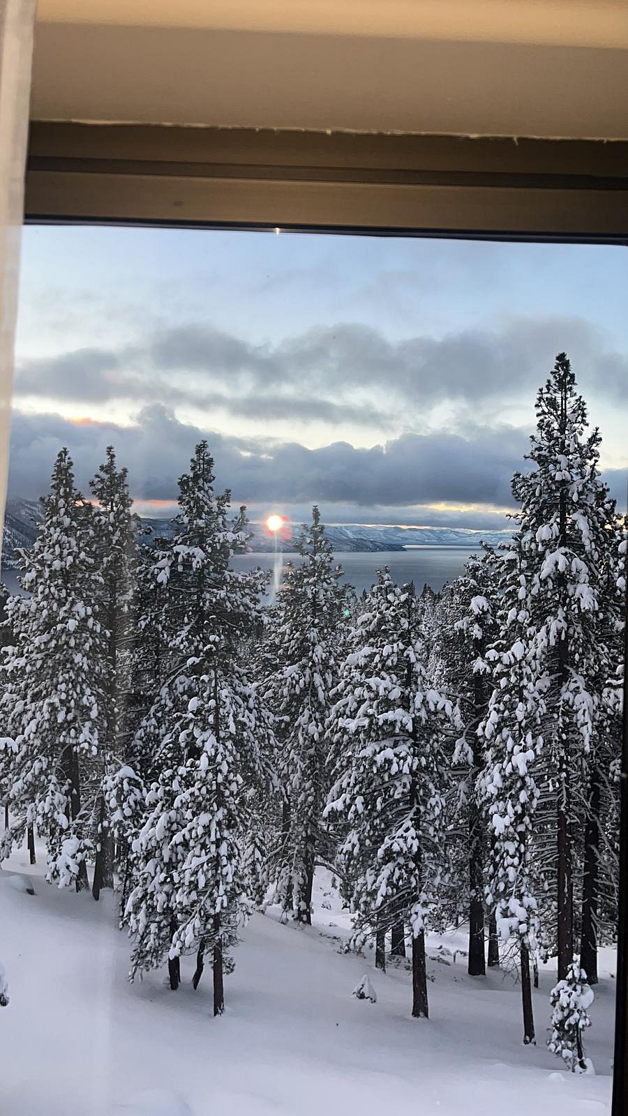 this was the view from the house for Christmass 2025....