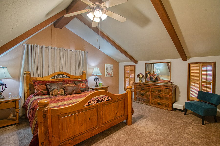 Master Bedroom upstairs.
