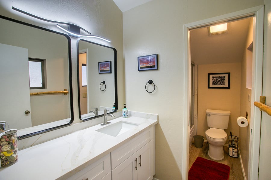 Upstairs bathroom