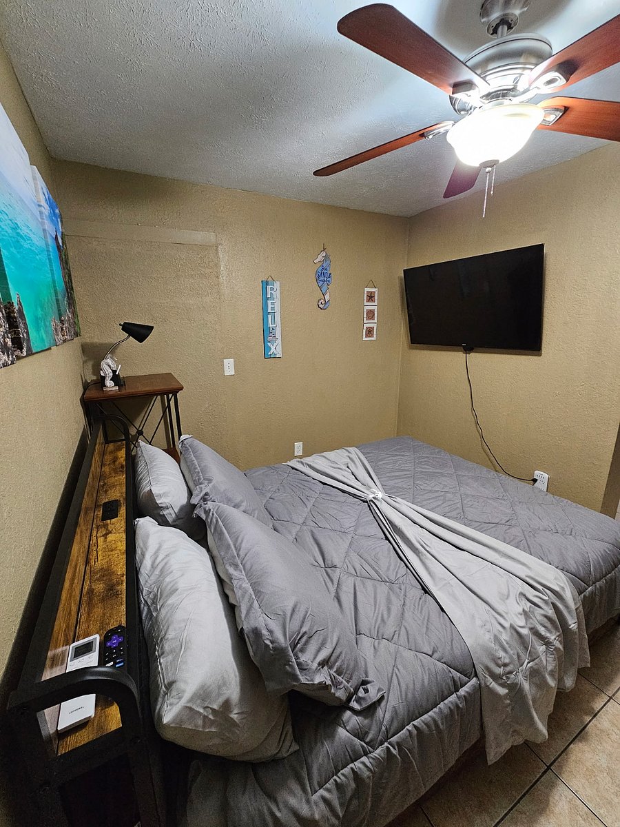 50in TV with free wifi and Netflix (sorry no cable).