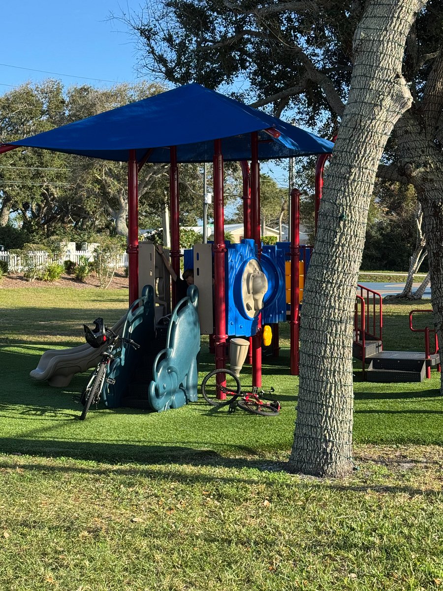 Playground next to community.