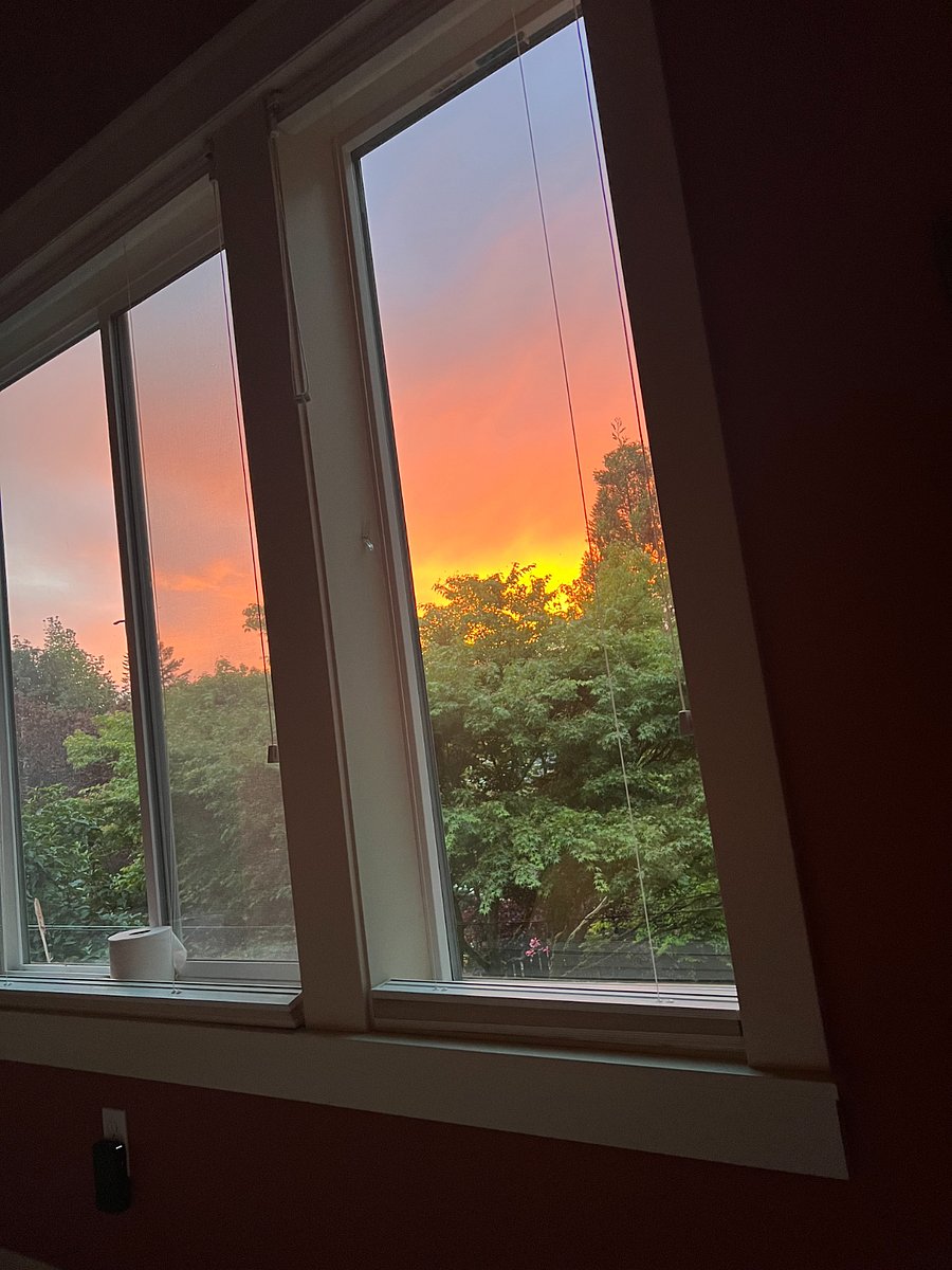 View from the master bed.