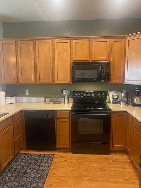 Well appointed and stocked kitchen.