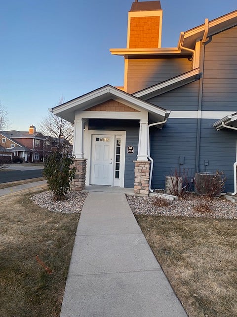 Entrance to condo