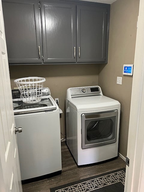 Laundry Room and door to garage