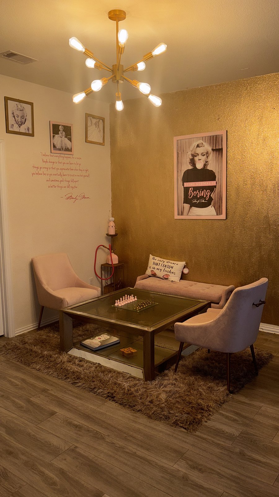 Open area for working from home