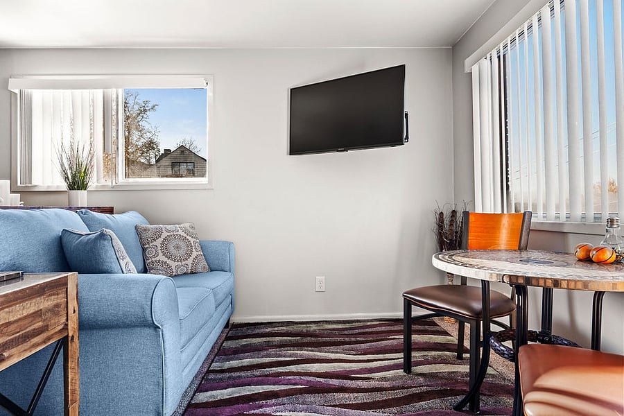 Enjoy meals with Spokane city views and take in the vibrant hustle and bustle all around.