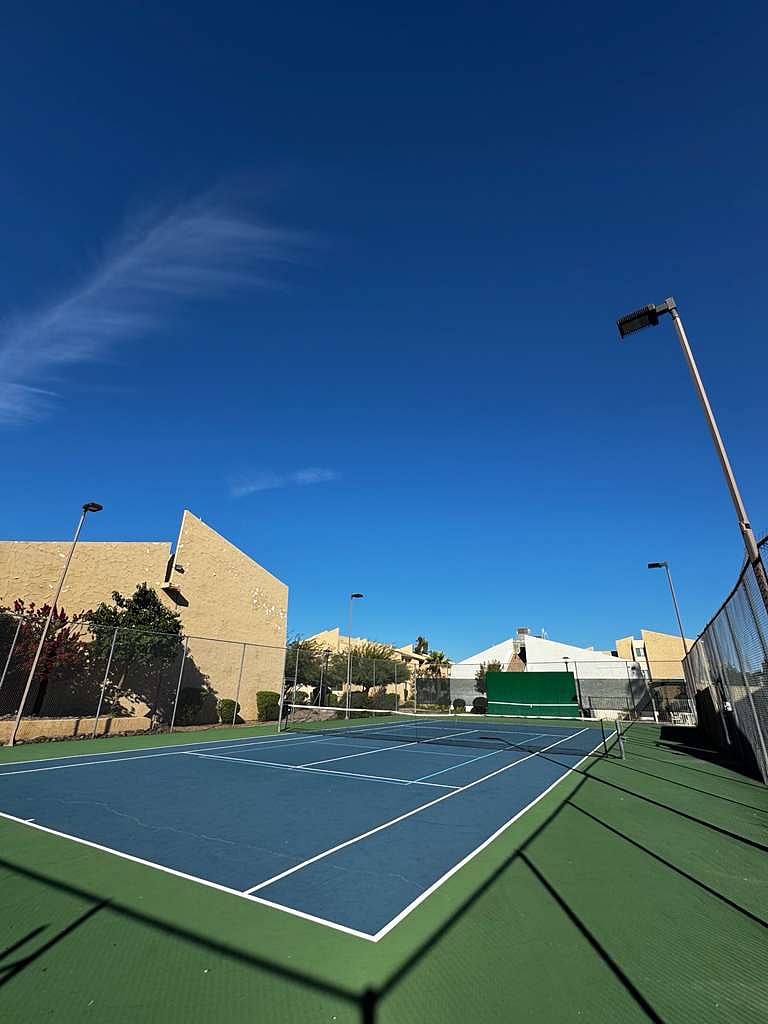 Pickleball court