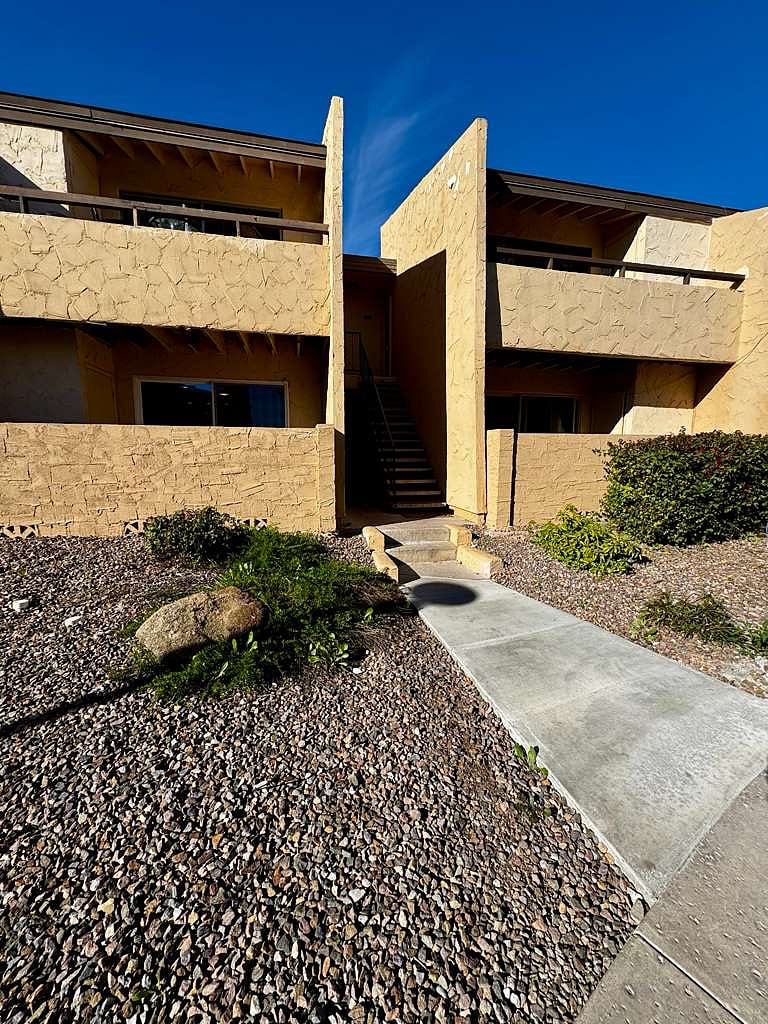 Entrance to unit